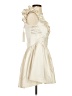 LoveShackFancy 100% Polyester Ivory Cocktail Dress Size 4 - photo 4