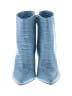 Just Fab Blue Ankle Boots Size 10 - photo 2