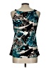Perseption Concept Teal Sleeveless Blouse Size L (estimated) - photo 2