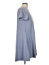 Architect Solid Gray Casual Dress Size L - photo 4