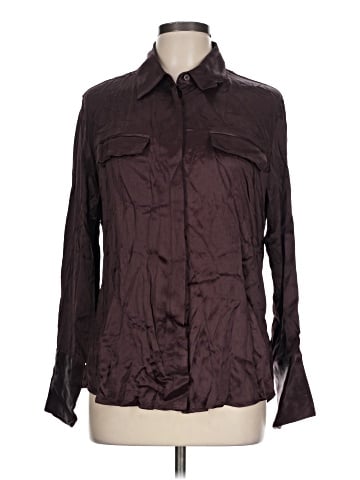 Zara Long Sleeve Button-Down Shirt (view 1)