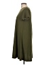 Architect Solid Green Casual Dress Size L - photo 5
