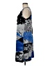 Argenti Graphic Blue Cocktail Dress Size 8 - photo 5