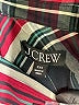 J.Crew Plaid Burgundy Long Sleeve Blouse Size XXS - photo 7