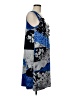Argenti Graphic Blue Cocktail Dress Size 8 - photo 4