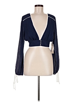 Ale By Alessandra Long Sleeve Blouse