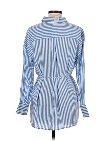 Ann Taylor LOFT 3/4 Sleeve Button-Down Shirt (view 2)