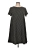 Architect Polka Dots Black Casual Dress Size L - photo 1
