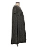 Architect Polka Dots Black Casual Dress Size L - photo 4