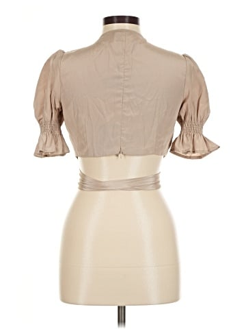 JOA Short Sleeve Blouse (view 2)