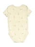 Nike Print Yellow Short Sleeve Onesie 0-3 MO / 3 MO - photo 2