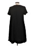 Architect Solid Black Casual Dress Size L - photo 2