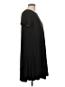 Architect Solid Black Casual Dress Size L - photo 4