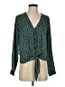 Vixbe 100% Polyester Green Long Sleeve Blouse Size XS - photo 1