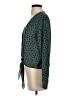 Vixbe 100% Polyester Green Long Sleeve Blouse Size XS - photo 5