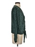 Vixbe 100% Polyester Green Long Sleeve Blouse Size XS - photo 4