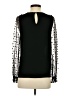 CeCe Black Long Sleeve Blouse Size XS - photo 2