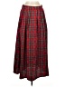 Assorted Brands 100% Polyester Plaid Red Formal Skirt Size 00 - photo 1