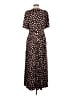 Boden Polka Dots Brown Casual Dress Size 10 (petite) - photo 2