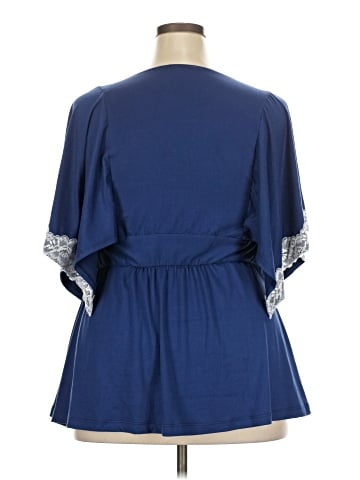 Kiyonna Short Sleeve Blouse (view 2)