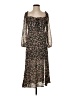 Zara Animal Print Black Cocktail Dress Size S - photo 1