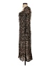 Zara Animal Print Black Cocktail Dress Size S - photo 5