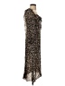 Zara Animal Print Black Cocktail Dress Size S - photo 4