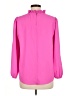 J.Crew 100% Polyester Pink Long Sleeve Blouse Size M - photo 2