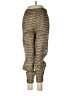 Tory Burch Tweed Gold Brown Casual Pants Size M - photo 2