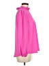 J.Crew 100% Polyester Pink Long Sleeve Blouse Size M - photo 4
