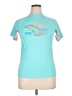 Assorted Brands Teal Short Sleeve Top Size XL - photo 1