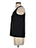 Lavender Brown 100% Silk Black Sleeveless Top Size S - photo 5