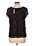 Torrid Burgundy Short Sleeve Blouse Size Lg Plus (0) - photo 2