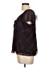Torrid Burgundy Short Sleeve Blouse Size Lg Plus (0) - photo 5