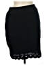 Assorted Brands Solid Black Casual Skirt Size M - photo 1