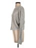 Express Metallic Silver Pullover Sweater Size S - photo 5