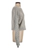 Express Metallic Silver Pullover Sweater Size S - photo 4