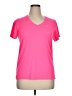 Under Armour 100% Polyester Pink Active T-Shirt Size XL - photo 1
