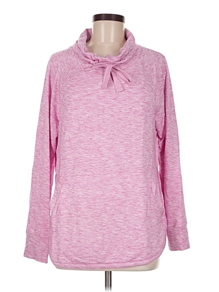 Pre-owned T By Talbots Pullover Sweater In Pink