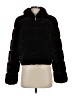 BCBGMAXAZRIA 100% Polyester Black Faux Fur Jacket Size XS - photo 1