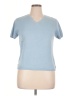 Talbots Blue Short Sleeve Top Size XL - photo 1