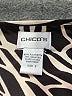 Chico's Black Short Sleeve Blouse Size XL (3) - photo 7