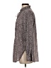 Ann Taylor LOFT Gray Long Sleeve Blouse Size S - photo 5
