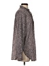 Ann Taylor LOFT Gray Long Sleeve Blouse Size S - photo 4