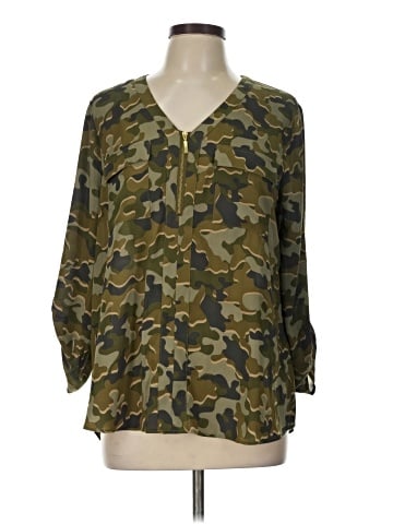 Cato 3/4 Sleeve Blouse (view 1)