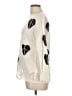 Ginger 100% Acrylic Hearts Ivory Pullover Sweater Size L - photo 5