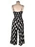 As U Wish 100% Rayon Paisley Black Jumpsuit Size M - photo 2