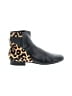MICHAEL Michael Kors Animal Print Black Ankle Boots Size 6 1/2 - photo 1