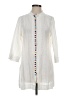 Soft Surroundings 100% Linen Ivory 3/4 Sleeve Blouse Size S - photo 1