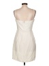 Halston 100% Polyester Ivory Cocktail Dress Size 10 - photo 2